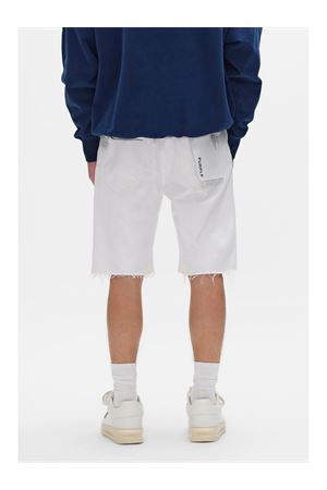 Bermuda in denim di cotone bianco PURPLE BRAND | P059WHTW226WHITE